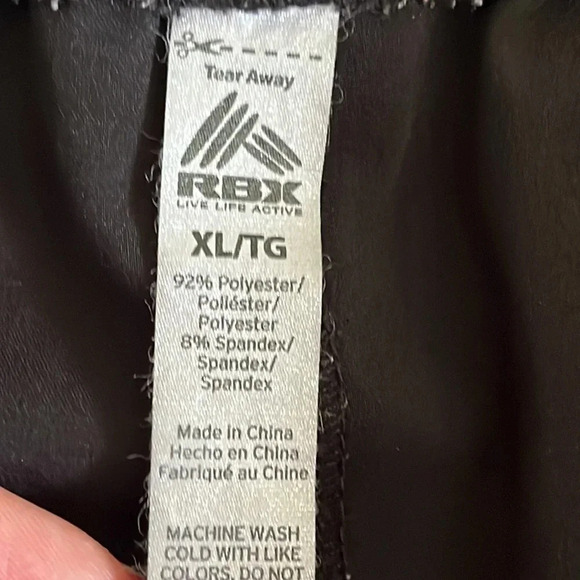 RBX active front pleat front pockets elastic waistband 4” inseam walking shorts - Picture 8 of 13